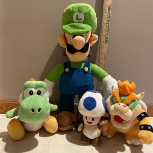 Super Mario Group Plush